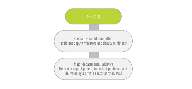 A Special Oversight Committee Established within a Department to Oversee a Major Initiative