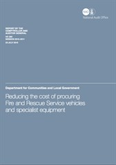 UKNAO Reducing The Cost Of Procuring Fire And Rescue Service Vehicles And Specialist Equipment